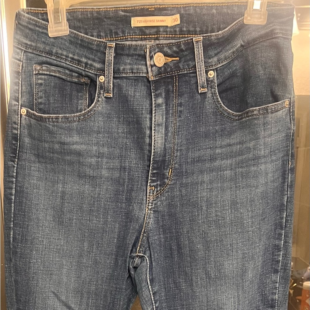 Levi's Women's Dark Blue Skinny Jeans